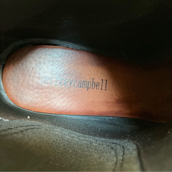 Jeffrey Campbell Black Women’s Hurricane Chelsea Rain Boot size 7 - Picture 8 of 10